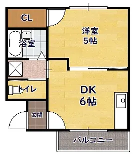 セイコーズマンション川崎【207号室】の間取り