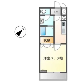 EASE COURT【1階】の間取り