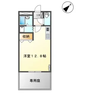 1Rの間取り画像