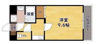 1Kの間取り画像
