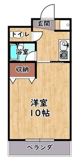 サンタウン竹鼻 B【4階】の間取り