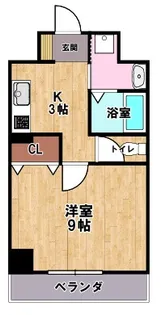 マンション彦根駅西【2階】の間取り