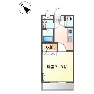 sunny court【1階】の間取り
