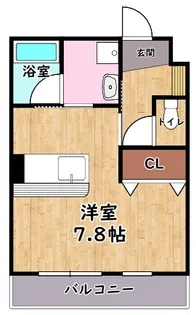 クレアシオン【1階】の間取り