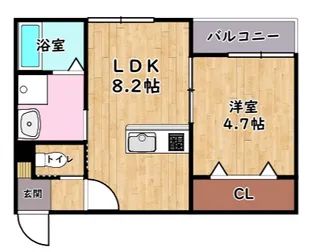 LAPIS i【1階】の間取り