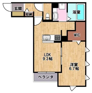 アークステージ【1階】の間取り