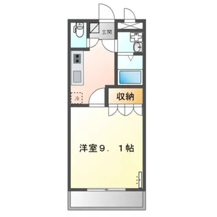 季風倶楽部Bonheur(トキカゼクラブボヌール)【2階】の間取り