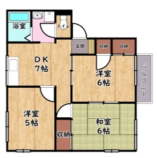 フレックスⅠ【2階】の間取り