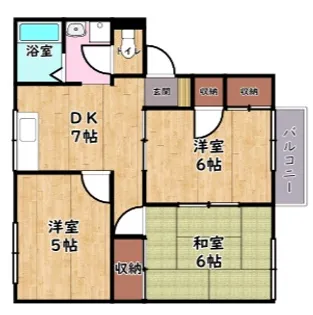 フレックスⅠ【2階】の間取り