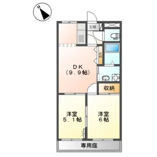 K’S SQUARE【1階】の間取り