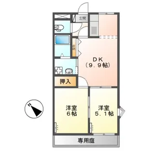 K’S SQUARE【1階】の間取り