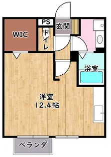 MAISON LAST WISTERIA【2階】の間取り