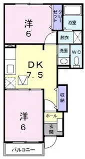 アネックスⅠ【1階】の間取り