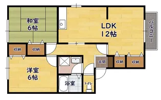 グランドゥール【101号室】の間取り