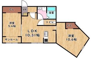 Lumigrace【2階】の間取り
