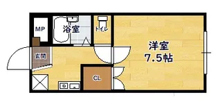 エフ・イーコーポ【112号室】の間取り