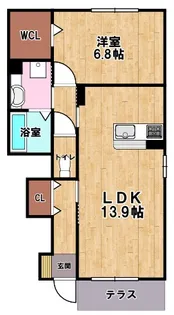 Harmony M【1階】の間取り