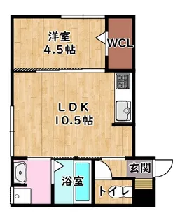 コネクトスクエア【1階】の間取り