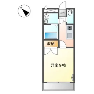 ベルデタウン【1階】の間取り