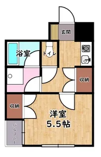 メゾンマキシム【2階】の間取り