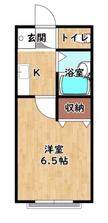 メゾンシャトーⅠ【203号室】の間取り