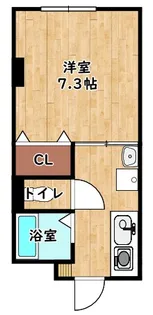 シャトル壱番館【203号室】の間取り