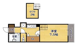 Century One【B1-207号室】の間取り