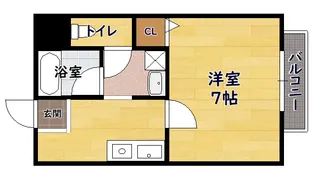 ベストール列見【1階】の間取り