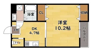 ロイヤルクレスト【2階】の間取り