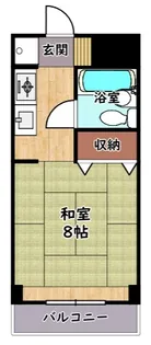 コーポヒサシ【203号室】の間取り