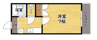 パークタウンNK【305号室】の間取り