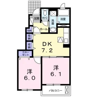 ファミリータイズⅢ【1階】の間取り