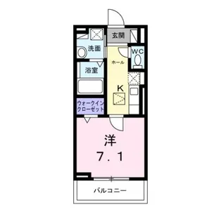 ベルジェ【1階】の間取り