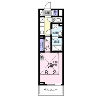 ベルジェ【2階】の間取り