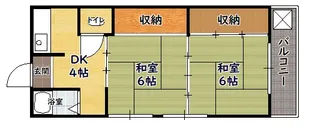 岩湖アパート【103号室】の間取り