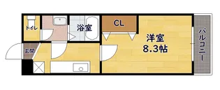 ヴィクトリーⅡ【3階】の間取り