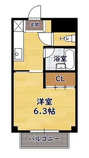 アトム7-ARK【310号室】の間取り