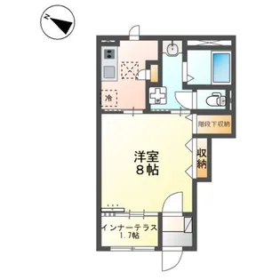 プライムテラス【1階】の間取り