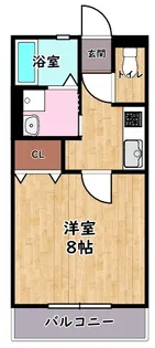 ローズハイム【101号室】の間取り