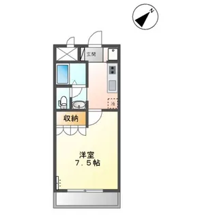 エクシードⅢ【2階】の間取り