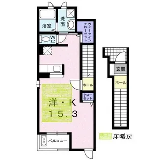 プレセティア【2階】の間取り