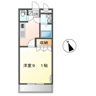 マコズ・アベニュー【1階】の間取り