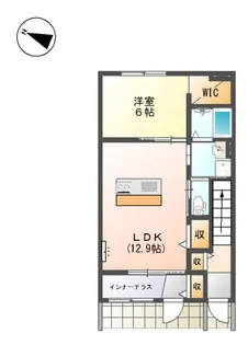 Garden Terrace(ガーデン テラス)【1階】の間取り