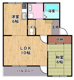 ミラクルステアーズ【103号室】の間取り
