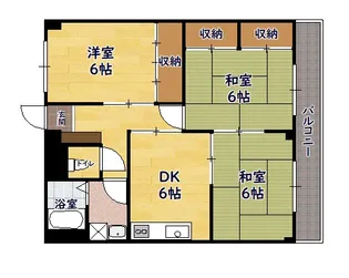 グローリーマンション【101号室】の間取り
