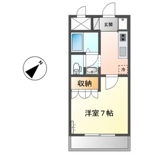 アシューレ・H【2階】の間取り