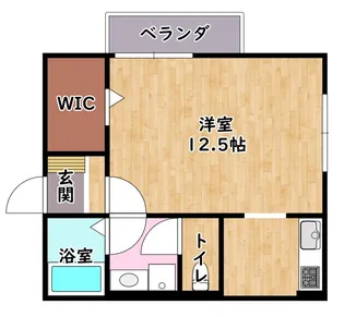 セジュールSAKAHAN【201号室】の間取り