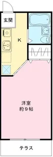 サンシティ長浜B棟【205号室号室】の間取り