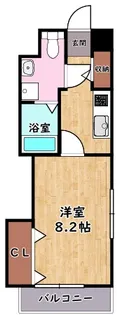 ファルカ【401号室】の間取り