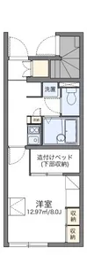 レオパレスブーゲンビリア【103号室】の間取り